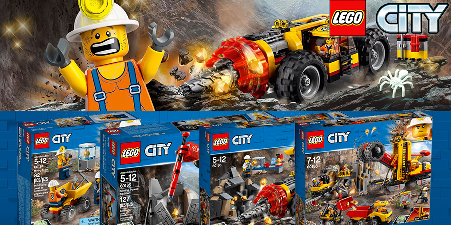 LEGO City 2018 Meet The Mining Experts BricksFanz