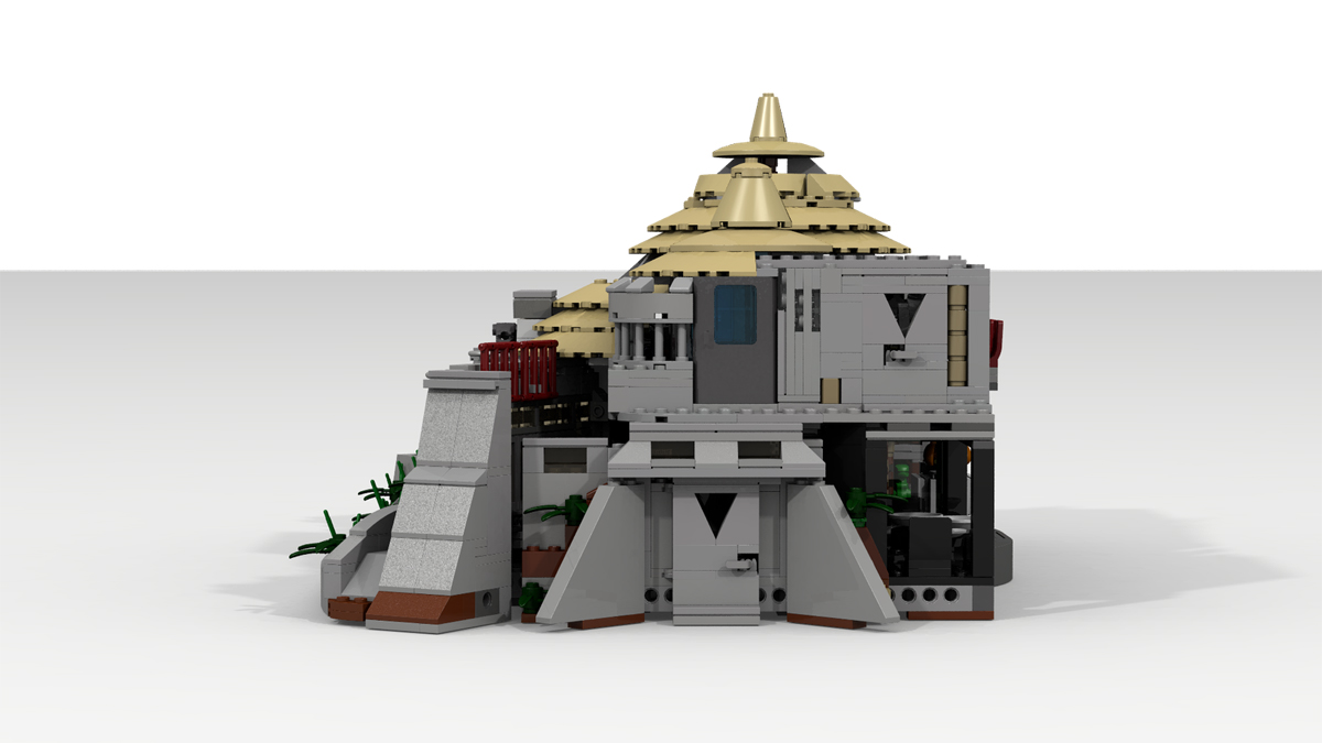 jurassic park visitor center lego