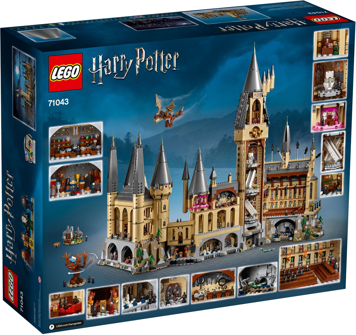 10000 piece lego hogwarts