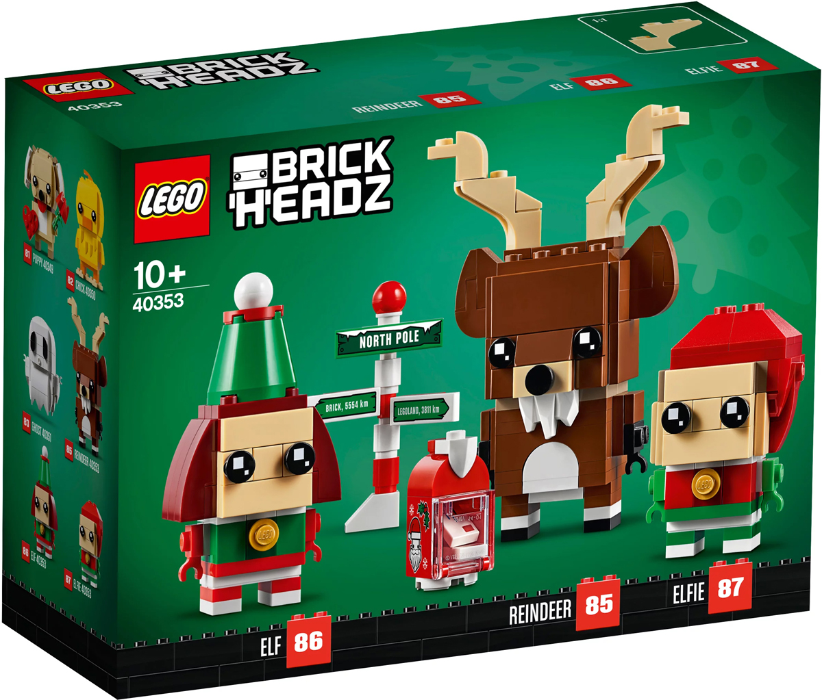 lego holiday brickheadz
