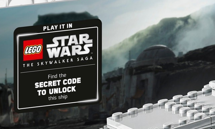 LEGO Star Wars The Razor Crest (75292) Box Art Hints On A Secret Code