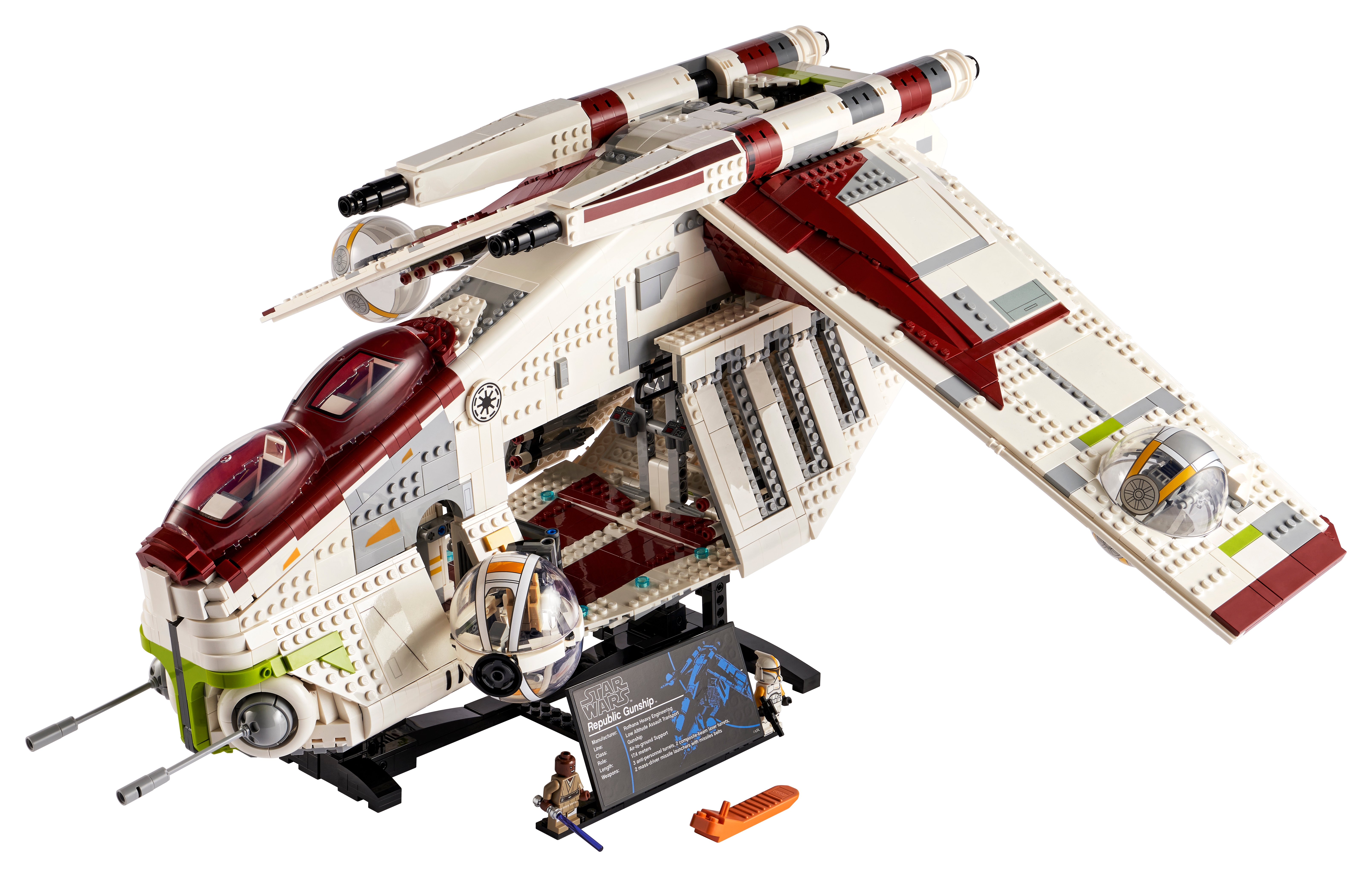 The LEGO Star Wars UCS Republic Gunship (75309) Finally Revealed!