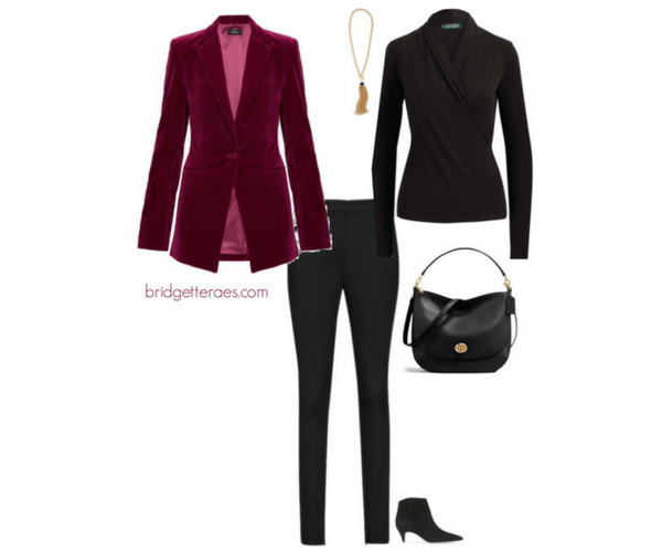 casual office party outfit