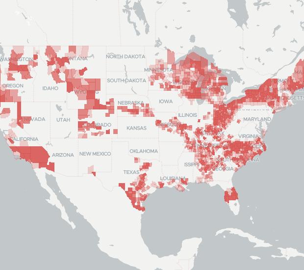 If you want a new carrier but aren't ready to upgrade to 5g, you need to make sure you have great lte coverage on your new network. Spectrum Internet Coverage Availability Map Broadbandnow