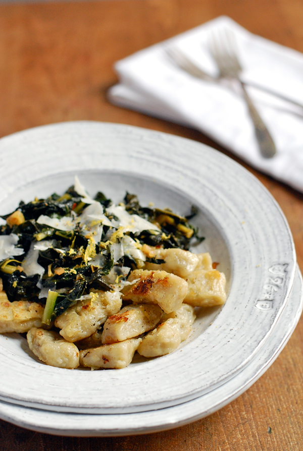 jerusalem artichoke gnocchi with sautéed kale brooklyn supper