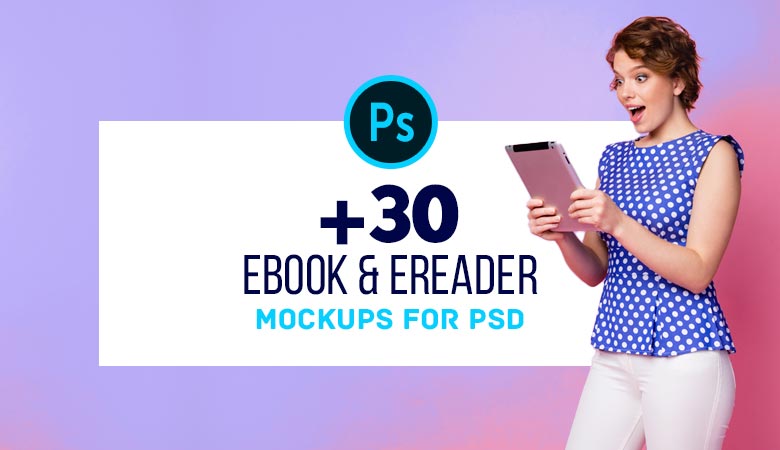 A creative way to show off a book design. 30 Best Free Premium Ebook Mockups For Graphic Designers