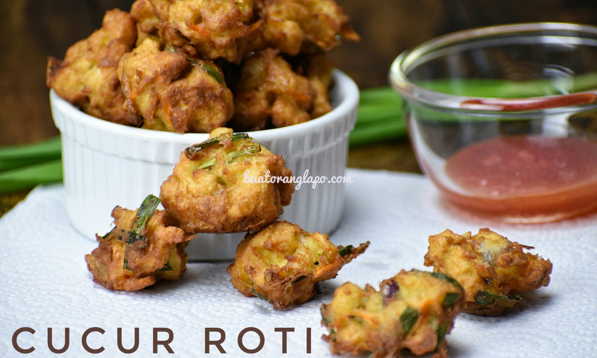 Cucur Roti Yang Mudah Dan Sedap Buat Orang Lapo