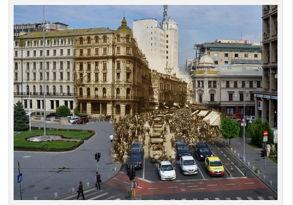 Foto Cum Arata 80 De Ani Din Istoria Bucurestiului Intr O Singura Imagine Bucurestiul