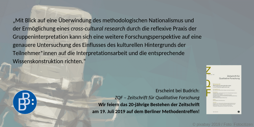 20 Jahre "Zqf – Zeitschrift Für Qualitative Forschung": Überwindung Des Methodologischen Nationalismus - Verlag Barbara Budrich 512_x_1024_png