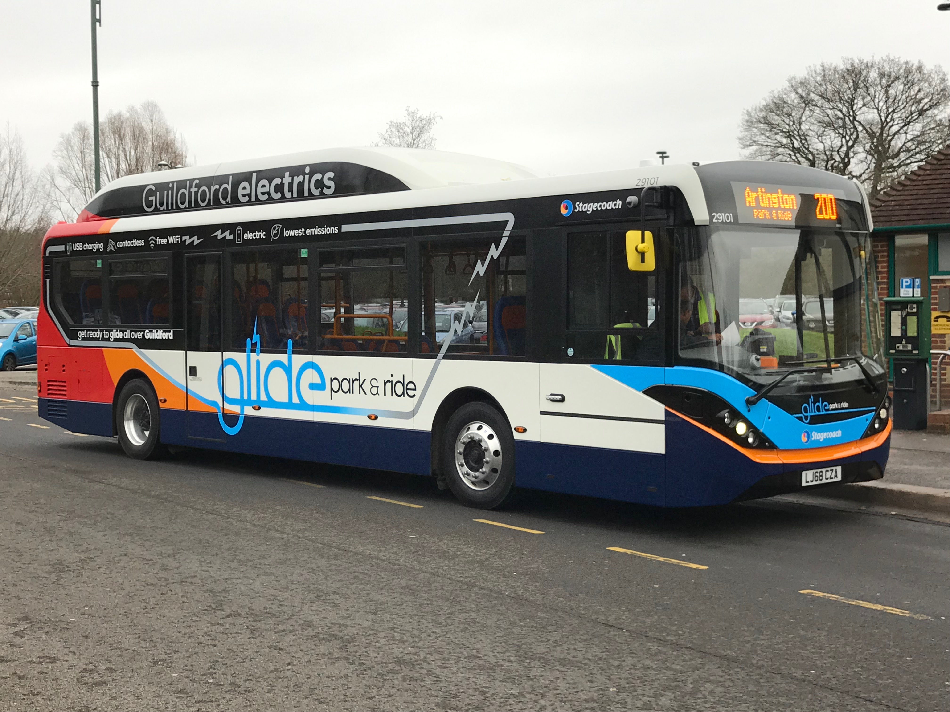 Battle For Bellfields Begins As Guildford Goes Electric Busandtrainuser Journeys Around Britain By Bus And Train