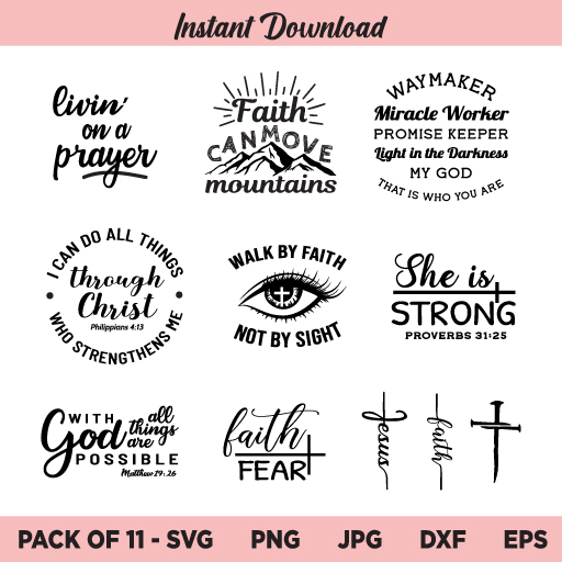 Take a look at our best christian quote svg collection to buy & download our the most popular products. Christian Bible Quote Svg Bundle Archives Buy Svg Designs