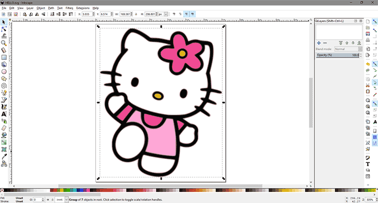 Using Inkscape To Convert an Image to SVG ⋆ by Pink