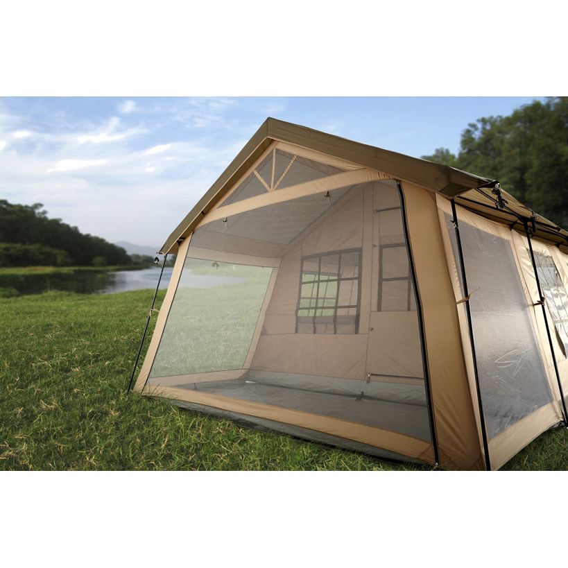 Northwest territory front porch cabin 10 person family tent, 10 person, 200 sq ft. Northwest Territory Front Porch 10-Person Tent - Fitness