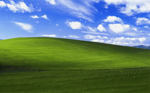 See more 'windows xp bliss wallpaper' images on know your meme! Windows Xp Gif Windows Xp Bliss Discover Share Gifs