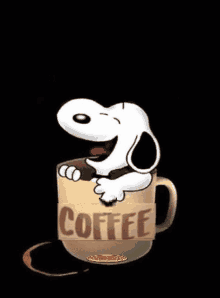 Good Morning Snoopy Gifs Tenor