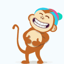 Laughing Monkey Emoji Gifs Tenor