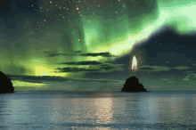 Northern Lights Animation Gifs Tenor