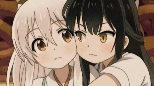 Anime Cuddle Gif Anime Cuddle Cute Discover Share Gifs
