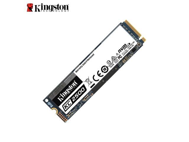 Kingston kc2500 1tb nvme pcie ssd (skc2500m8/1000g) · capacity: Kingston Kc2500 M 2 2280 500gb Nvme Pcie Gen 3 0 X4 96 Layer 3d Tlc Internal Solid State Drive Ssd Skc2500m8 500g Newegg Com