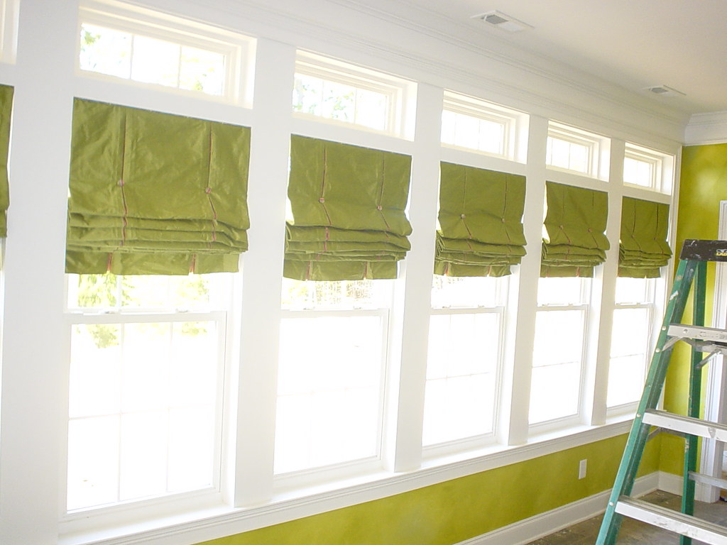 With daily discounts, you can save 25% to 85% off your favorite products everyday! nine roman shades for sunroom for pat | Beautiful green