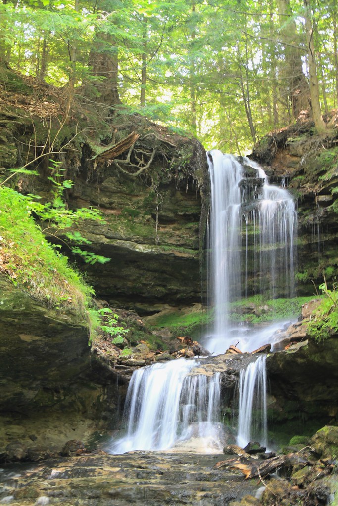 Cabin12.4 mi to munising center . Horseshoe Falls - Munising, MI | This small waterfall is