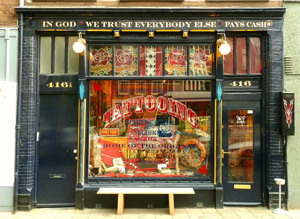 Encyclopedia for the art and history of tattooingby henk schiffmacher, aka hanky panky i believe my first true encounter with henk was at . Ceintuurbaan 416, Amsterdam | The shop of tattoo artist Henkâ¦ | Flickr