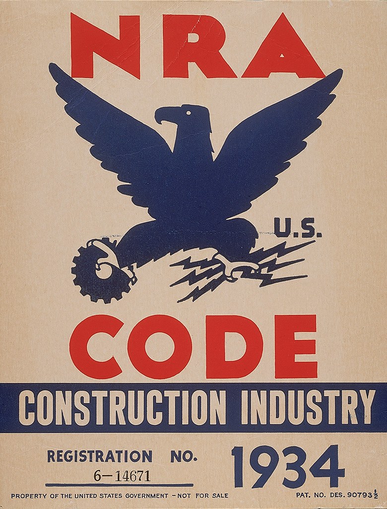 There's no such thing as a standard minimum wage in the united states. National Recovery Administration Poster | National