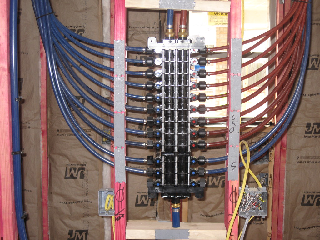 Roof will be flat (and angled to let water drain) with metal galvanized roofing sheets. PEX Plumbing System | Cross-linked polyethylene (PEX