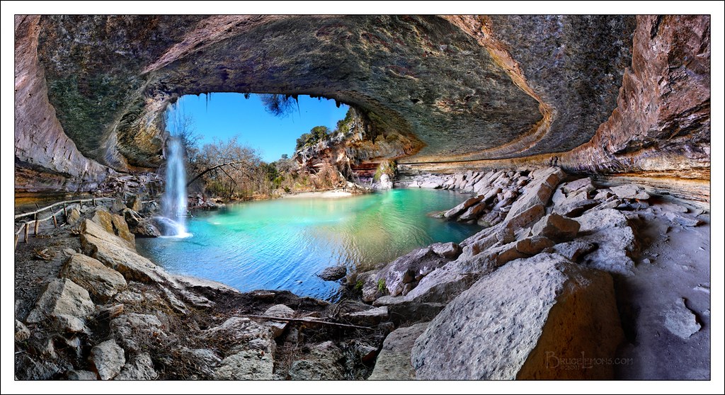 Texas cabin rentals located on the shores of lake buchanan. Hamilton Pool Grotto | (All photos are copyrighted and not