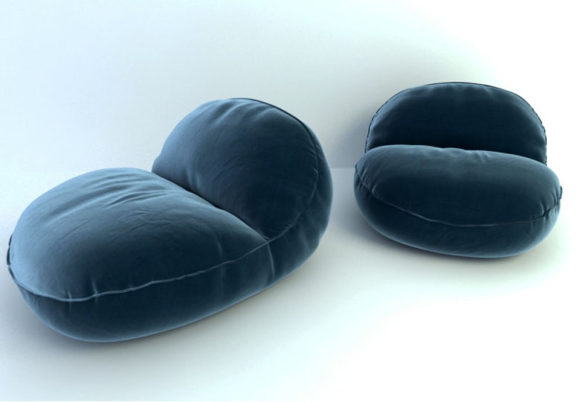 Lazy Puf Free 3d Model Free C4d Models