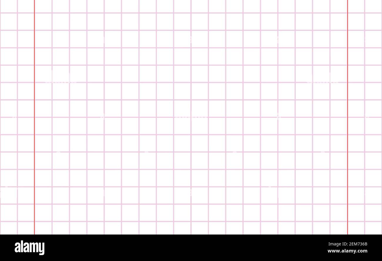 notebook math squared paper sheet vector background exercise book school template copy space table squared grid pattern stock vector image art alamy