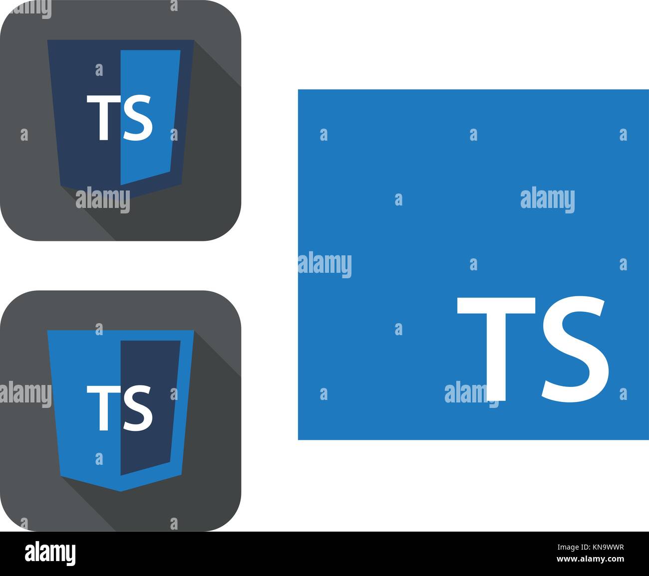 Vector Collection Of Web Development Shield Signs Html5 Styled Badge With Ts Letters Isolated Icon Stock Vector Image Art Alamy
