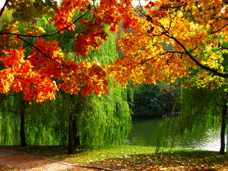 If you're interested in other seasonal wallpapers, please see our other collections: Early Autumn Lakes Nature Background Wallpapers On Desktop Nexus Image 1849434