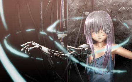 Anime angel scifi fixing broken items 5k. Broken Other Anime Background Wallpapers On Desktop Nexus Image 746317