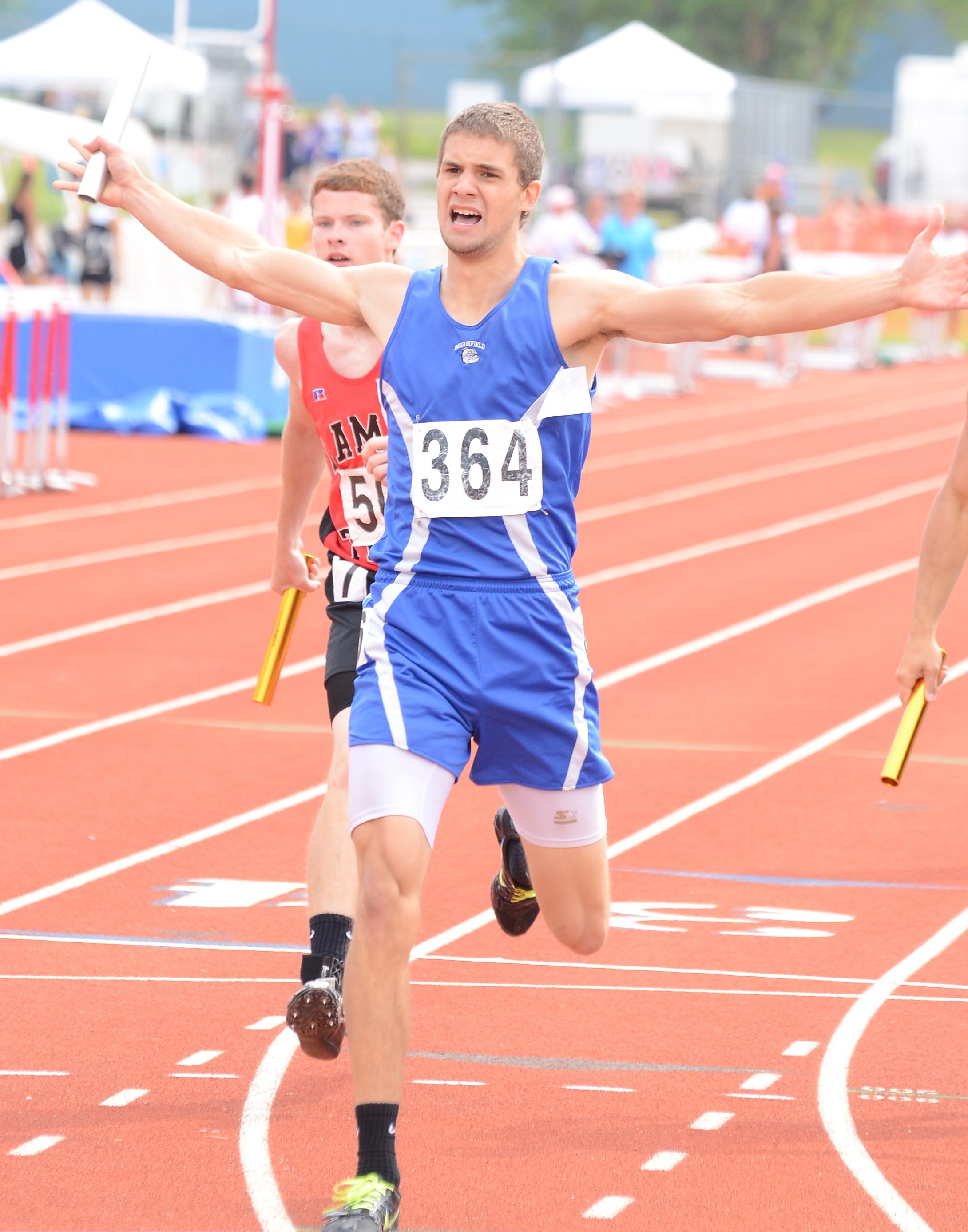 4X400 Relay Handoffs - Class 1-2 State Meet Saturday Coverage
