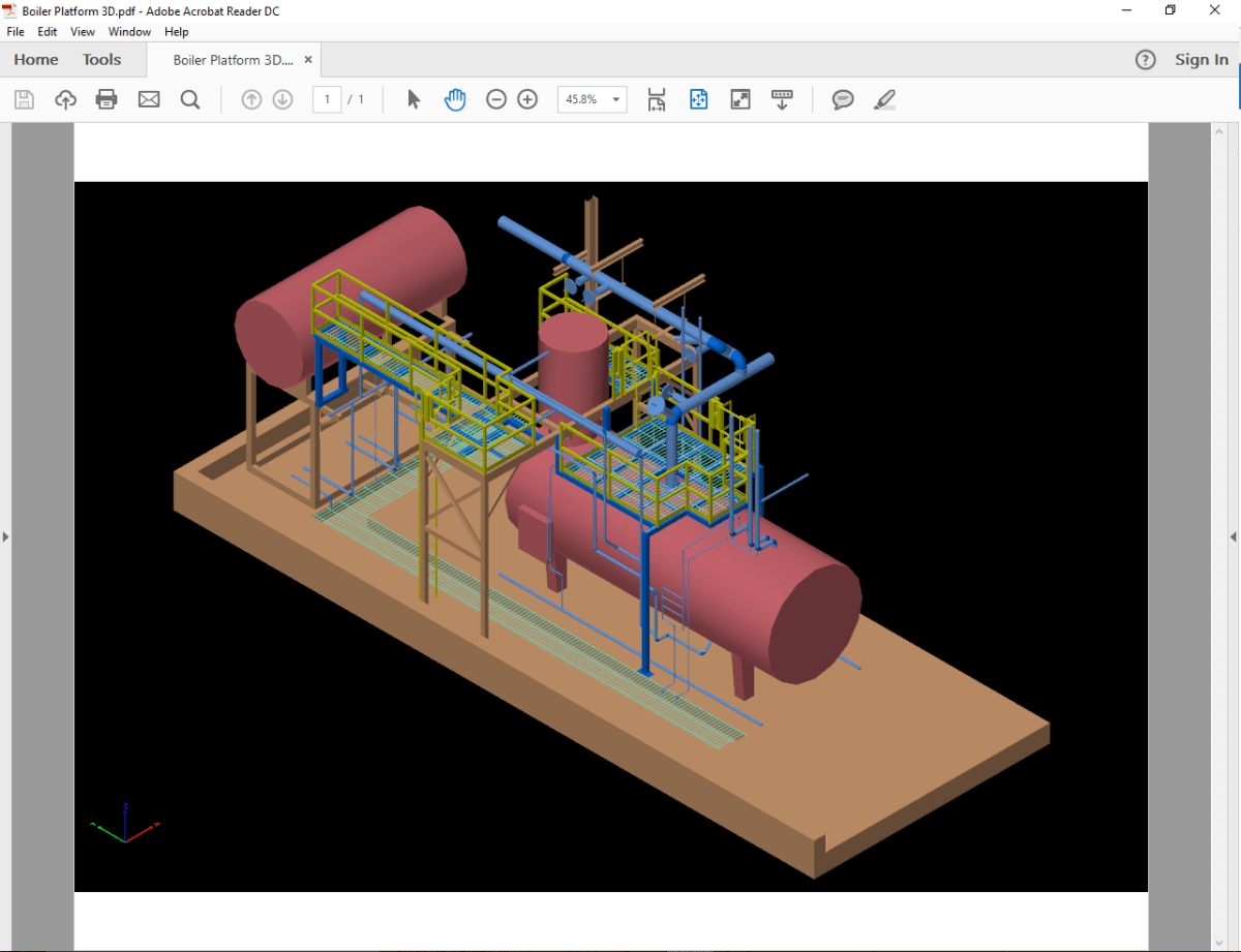 Convert Autocad Models To 3d Pdf Cad Monkey Army