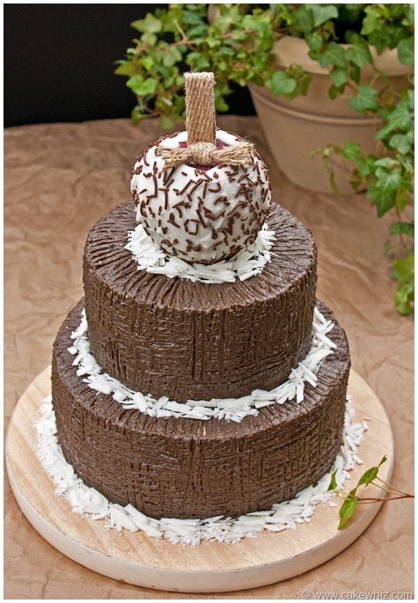 The spruce / kristina vanni italian wedding cake—also known as italian cream cake—is actually a t. Apple Cake with Fork Decoration - CakeWhiz