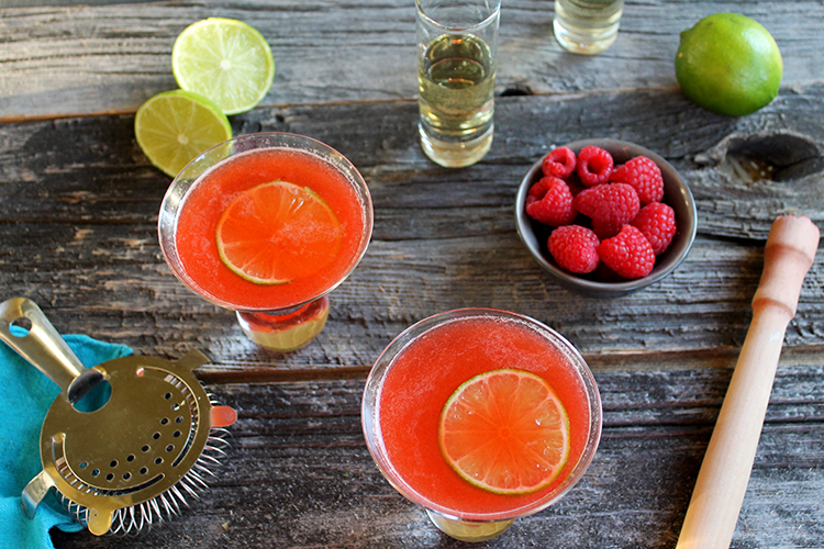 Raspberry Tequila Gimlet ⋆