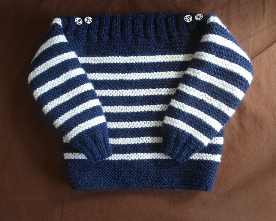 Quantité de duvet d'anjou, 160 gr, 180 gr ; Je dÃ©bute au tricot #3: les cÃ´tes 2/2 ou tricoter un pull bÃ©bÃ©