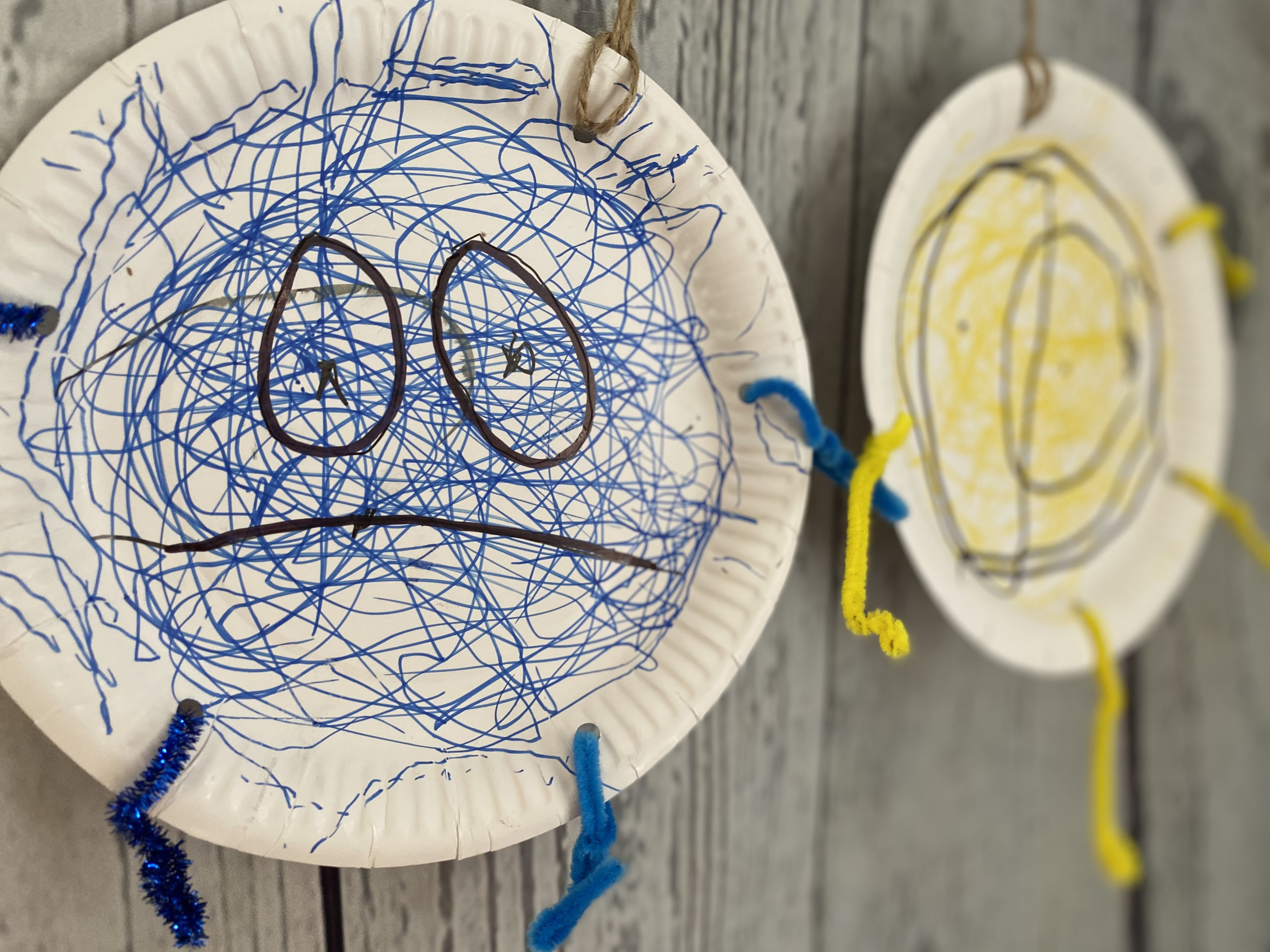 Easy Paper Plate Feelings Craft for Kids Calm Ahoy Kids