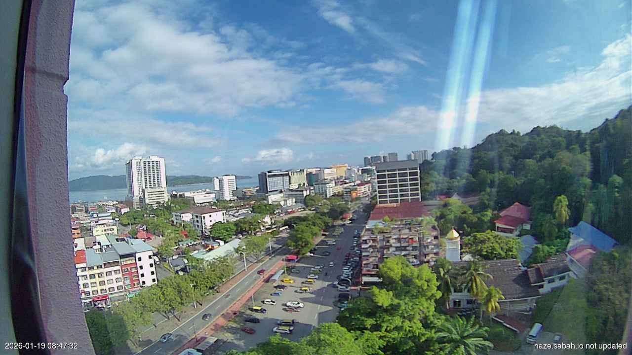 Current webcams for kota kinabalu. Camera Sabah Io
