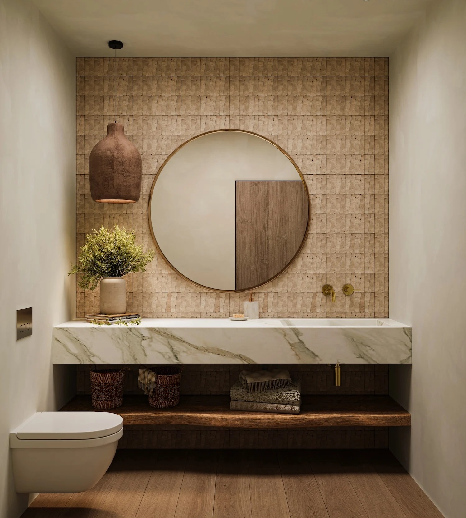 Luxury Materials in Tiny Spaces