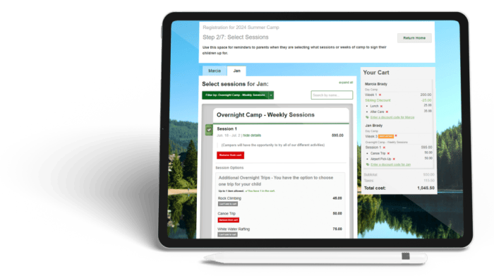 Camp Management Software | CampBrain | Camp Registration