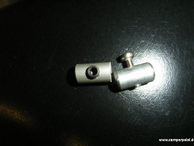 Fischer thermax 12 und 16. Sicherungsbolzen fÃ¼r die Markise etc. in der Kederleiste