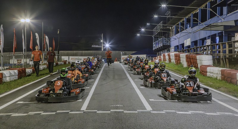 Formação do Grid de largada