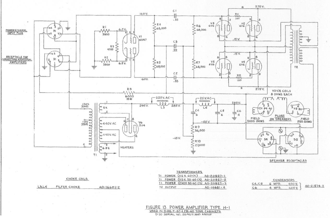 0% financing and free shipping on thousands of items! Hammond schematics here and elsewhere on the Net