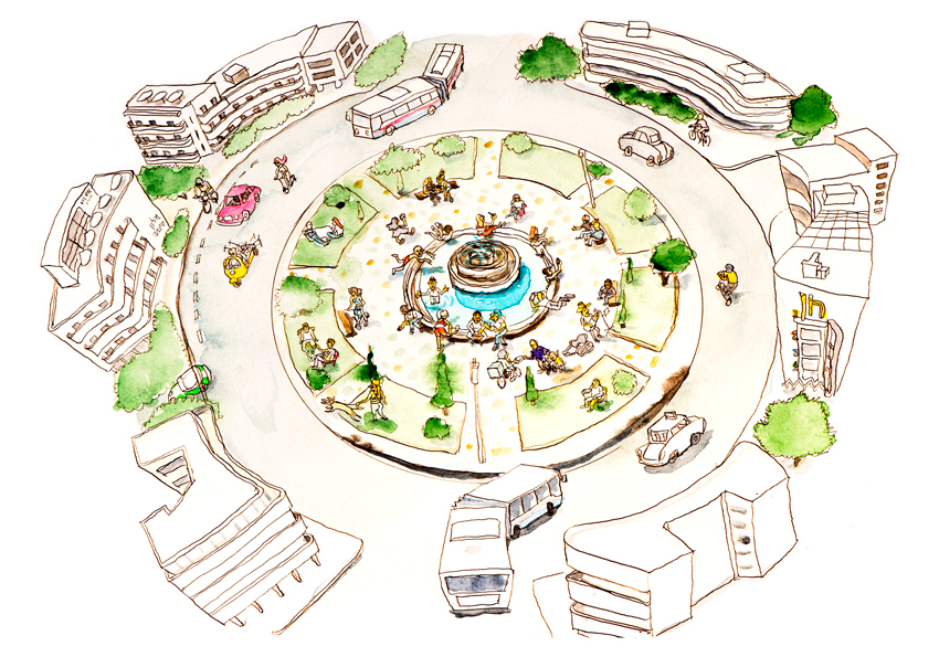 Dizengoff square
