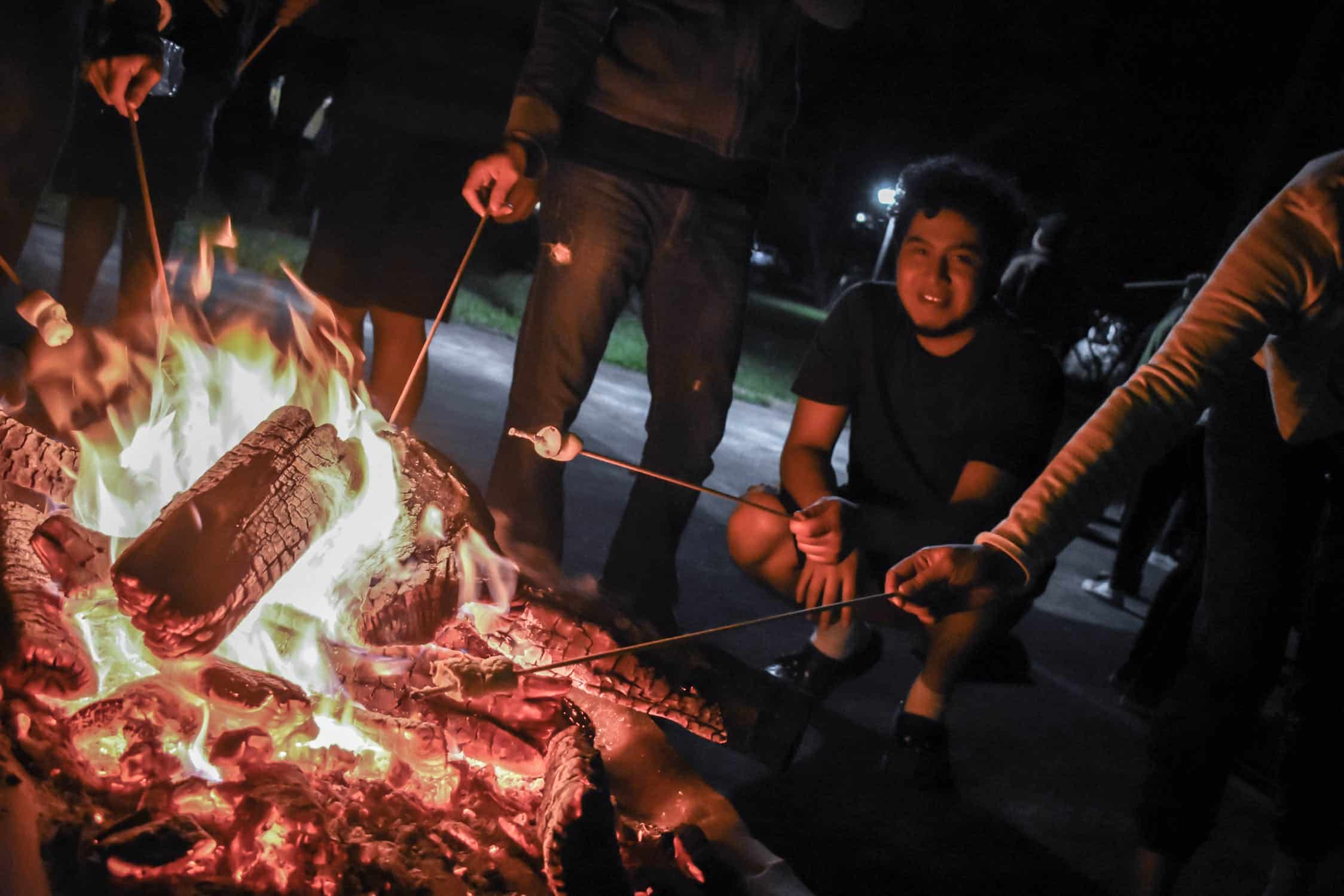 A diy gas fire pit gives you opportunities to express your creativity. Can You Roast Marshmallows On A Propane Fire Pit? | Captain Patio