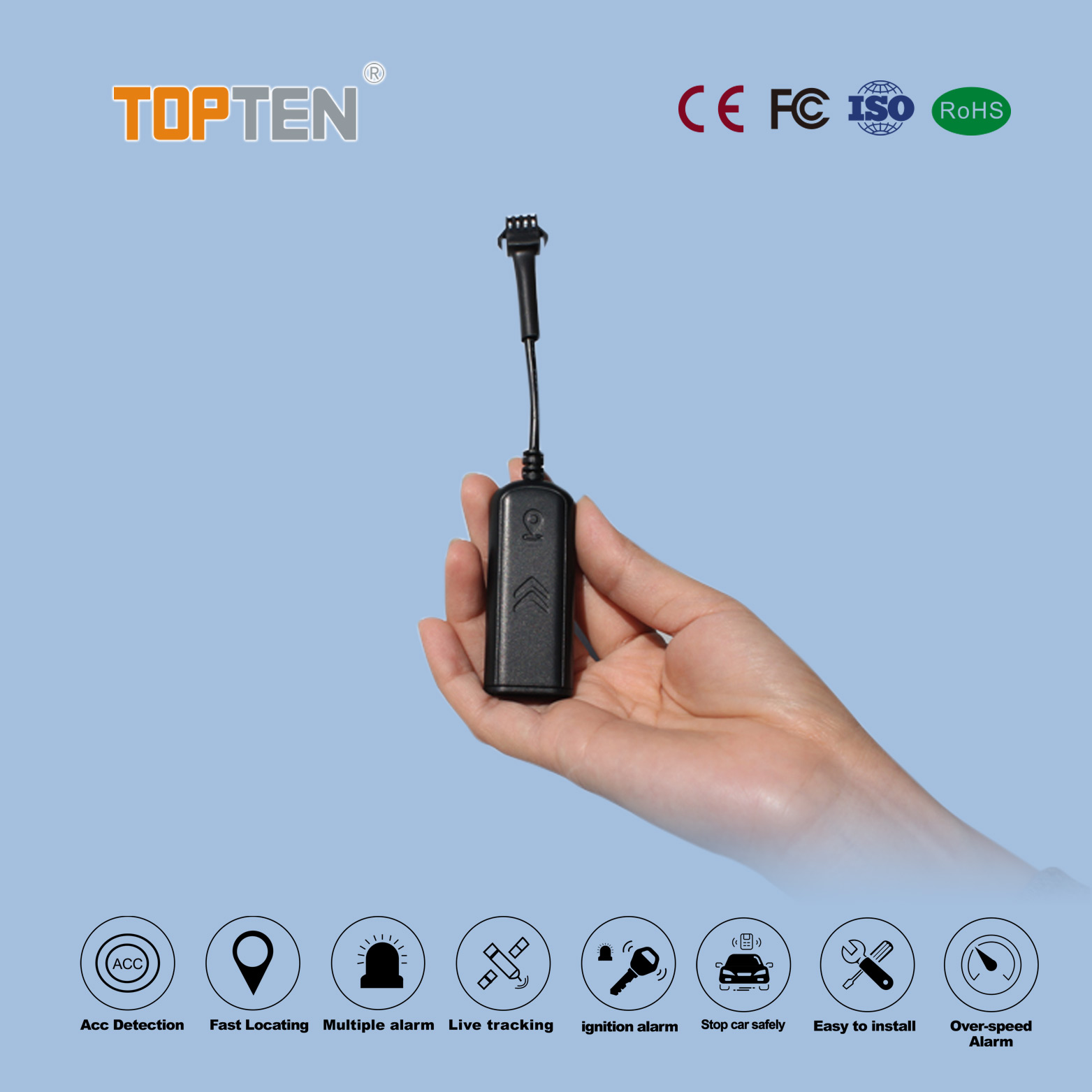 A gps device can be a useful tool for keeping track of friends, family and employees. Mini size motorcycle GPS tracker with alarm function-LT02