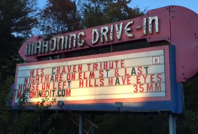 Oct. 27 Mahoning DriveIn Theater, Lehighton PA Carload